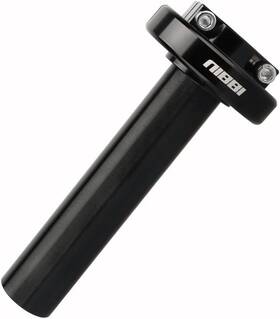 Nibbi 749212951433 Motorcycle Throttle Assembly High Sensitivity Short Stroke Light Black