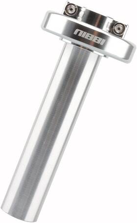 Nbdny-5 Nibbi Aluminum 7/8 Inch Motorcycle Throttle Handlebar Adjust Accelerator Sliver
