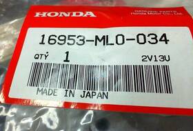 16953-ml0-034 Nos Honda Cbr1100 Vtr1100 Gl1500 Cover Set Petcock