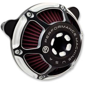 0206-2164-bm Performance Machine Max Hp Air Cleaner Kit - Contrast Cut