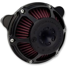 0206-2164-smb Performance Machine Max Hp Air Cleaner Kit - Black Ops