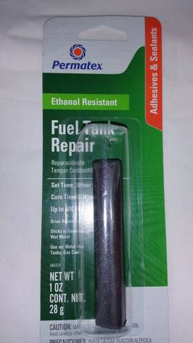 84334 Permatex 12020 Instant Gas Tank Repair 1 Oz Stick Specified #