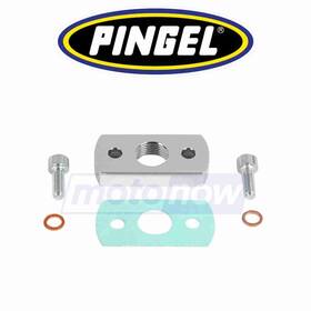 N0s6 Pingel Mn/n0s6 Power-flo Fuel Valve Adapter Plate For 1981-1982 Kawasaki Kz1100b Gpz Ux
