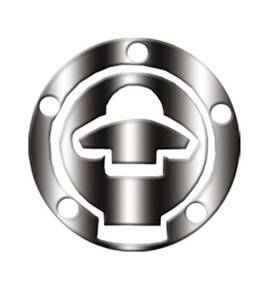 5030cr-duc Pro Grip Gas Cap Cover - Chrome For Ducati