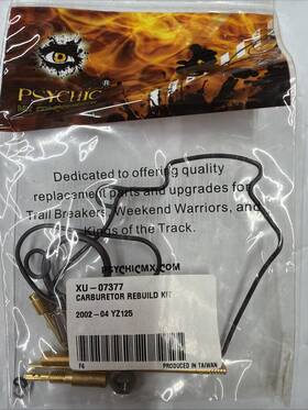 Psychic Mx Dy003 Or2484 /03-854 Carburetor Carb Rebuild Repair Kit Yz125 Yz 125 2002 2003 2004 Taiwan