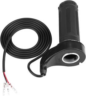 Yk-qc08610 Qiilu Universal Throttle Handle Grip Motorcycle Accelerator Electric Black