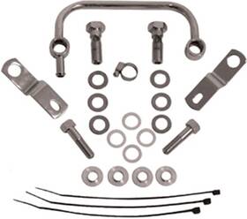 Rcp84343 Rivercity Chrome Engine Breather Kit For Harley Big Twin Evolution And Cam Engines