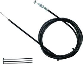 Rnigs 635508509160 75 Inch Universal Straight Throttle Cable Go Kart For Kandi Black