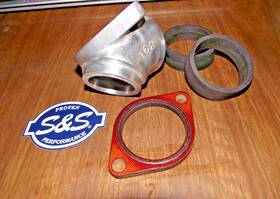 162-7 S&s Cycle Super G/d Band Seal Stroker Manifold 162