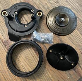 170-0354c S&s Cycle Stealth Air Cleaner Kit For Harley Milwaukee Eight 2017-2024