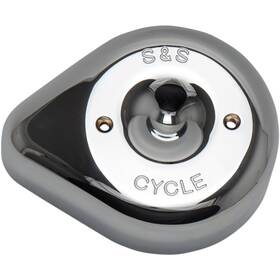 170-0530 S&s Cycle Stealth Air Cleaner Covers - Teardrop Chrome
