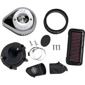 170-0827 S&s Cycle Stealth Air Cleaner Kit - Chrome