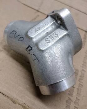 344x S&s Cycle Super G Intake Manifold Harley-davidson Evo Big Twin Fx Fl
