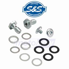 S&s Cycle Mn/0q2e S&s Breather Conversion Kit For 1998 Harley Davidson Fltr Road Glide - Bh