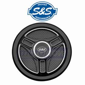 0xep S&s Cycle Mn/0xep Stealth Air Cleaner Cover For 1999-2013 Harley Davidson Flhtc Ik
