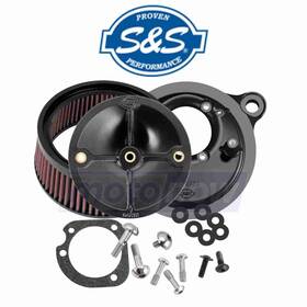8kby S&s Cycle Mn/8kby Stealth Air Cleaner Kit For Stock Fuel System 1999-2000 Harley Ff