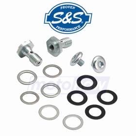 S&s Cycle Mn/b2b5 S&s Breather Conversion Kit For 1993-1999 Harley Davidson Fxstc Am