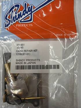 Shindy Dy001 Or2482 /03-851 Carb Rebuild Carburetor Repair Kit Yz80 1997-2001 Yz-80 New