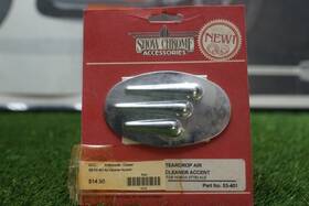 53-401 Show Chrome Nos Honda Tear Drop Air Cleaner Vt750
