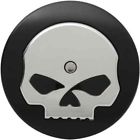 10140175 Skull Chrome Glide Fxdwg Wide Cleaner Matte 1999-2 Insert Air Harley - Black