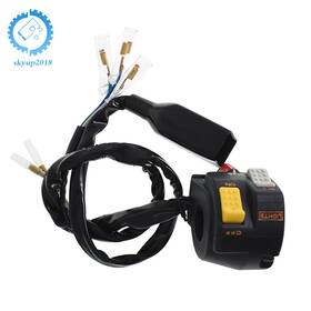 Su399214ku Skyup2018 Black Handlebar Switch Kill/light/hi/low/on/off For Honda Atc 350x 1986 Us