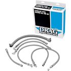 606009 Stainless Oil Specialties Line Braided Kit Steel Drag