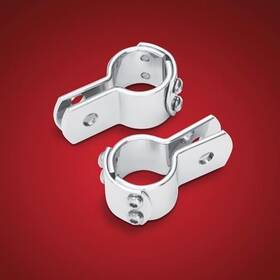 22-125 Starting Line Products Show Chrome Universal Mini Driving Lights 1-1/4 Inch Clamp