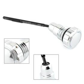Successsssusa 550749442802 Oil Dipstick Chrome For Harley Touring Flhr Flhx Flh/t Fltr Alluminum Alloy