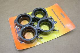 005-875 Sudco 1990-2001 Kawasaki Ninja Zx-11 Intake Manifolds Boots Carb Holders Made In Japan