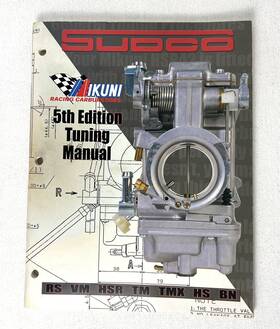 022-999 Sudco Mikuni Tuning Manual 5th Edition Carburetors Softcover 3-hole