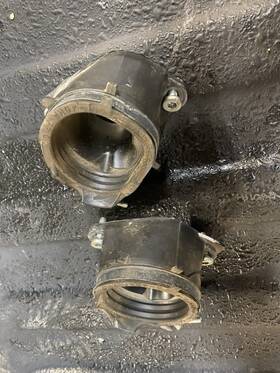 13101-40ha0 Suzuki 2013 Boulevard C90t Vl 1500 Intake Pipe Assy. Front And Rear W. Hardware