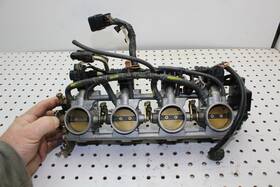 13470-35f31 Suzuki 00-03 2002 Gsxr750 K3 Throttle Body Fuel Top Rail Injectors Sbc472