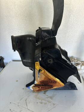 2002-rm125 Suzuki 2002 Rm125 Airbox Oem Air Intake Box Boot Filter Cage Rm 125 2001-2003