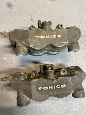 2199527 Suzuki 2007 Gsxr600 Front Tokico Brake Calipers