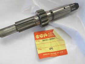 24121-28303 Suzuki 24121-28301 1973-78 Tm Rm 100 125 Countershaft Nos Oem