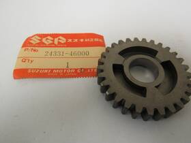 24331-46000 Suzuki Oem Rm50 Rm80 Ds80 Jr80 77-04 3rd Driven Gear Nt 29