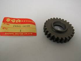 24341-14120 Suzuki Rm125 1983 Transmission 4th Driven Gear Oem Nos