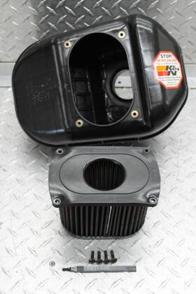 7811686 Suzuki 1999 Sv650 Airbox Air Intake Filter Box With K&n
