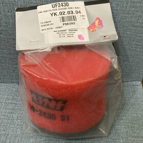 Suzuki Nu-2430 Rm100 Rm125 Pe125 Pe175 Air Filter Vintage Mx New Uni St