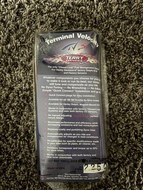 Tv-3-225q Terry Components Terminal Velocity Tv-3 225q Fuel Management System 2008 Hd