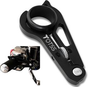 R1totss Totss Universal Anti-fatigue Motorcycle Throttle Lock Heavy-duty Cruise Black