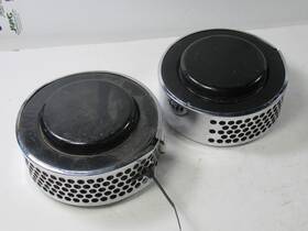 Ac-900 Triumph Bsa Air Filter Assembly Set A65 T120 Dished Backplate Used