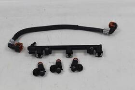 T1240466 Triumph T1240465 Tiger 1050 07-12 Oem Fuel Gas Petrol Injectors Line Rail