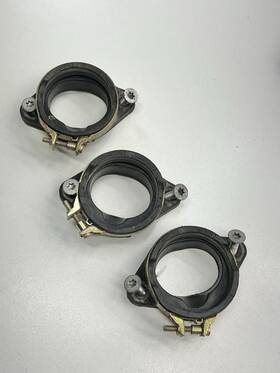 T1240677 Triumph #150 2013-2016 Street Triple R 675 Oem Intake Manifold Throttle Boots