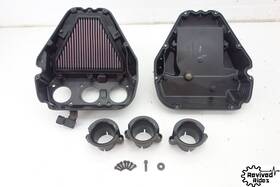 T2200501 Triumph 06-08 Daytona 675 Oem Airbox K&n Filter Air Intake Box