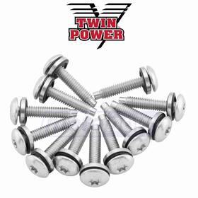 634w Twin Power Mn/634w Fuel Pump Plate Screws Kit For 2008-2017 Harley Davidson Fxdf Rt