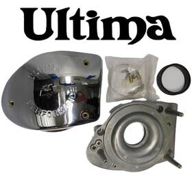 12-171 Ultima Air Cleaner Kit For Mikuni Harley Touring Softail Dyna Fxr Evolution Evo