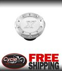 0210-2020-ch V Harley Gas Models Xtreme Cut Cap Machine 1996-2014 Chrome