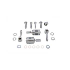 40-0436 V-twin Manufacturing Sifton Dual Breather Kit For Harley Sportster Evolution Cam 1991-up