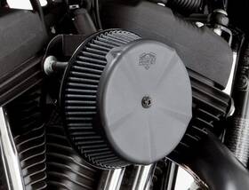 71015 Vance & Hines And Black Skullcap Intake Cover